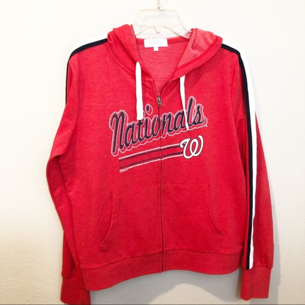 Touch Stadium Washington Nationals Zip Up Hoodie